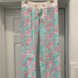 Lilly Pulitzer  Lobster Roll Linen Beach Pants S